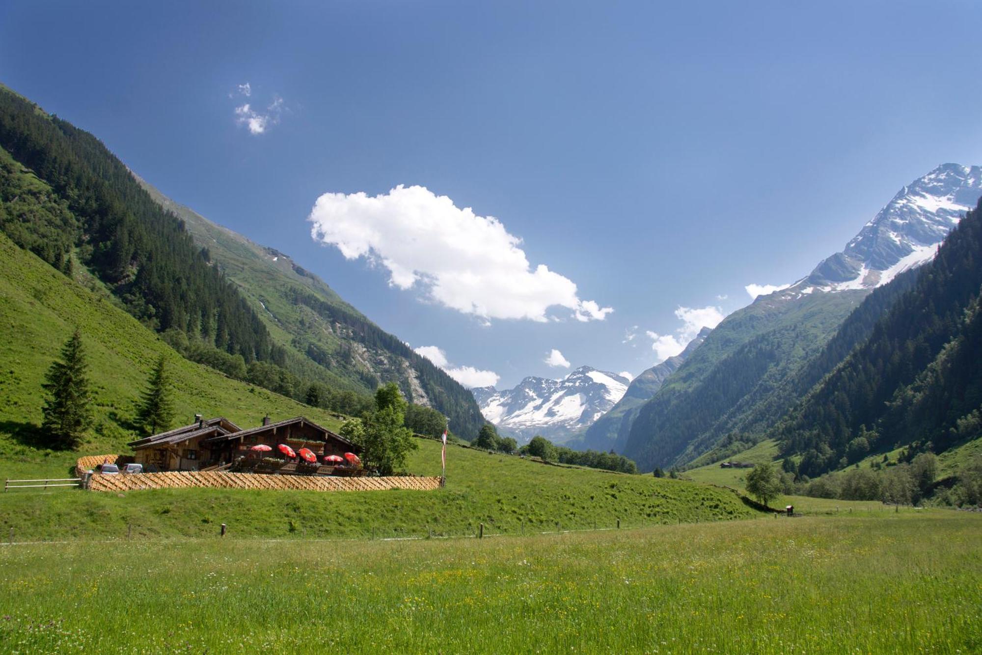 Senninger Alm Bed & Breakfast Hollersbach im Pinzgau Exterior photo